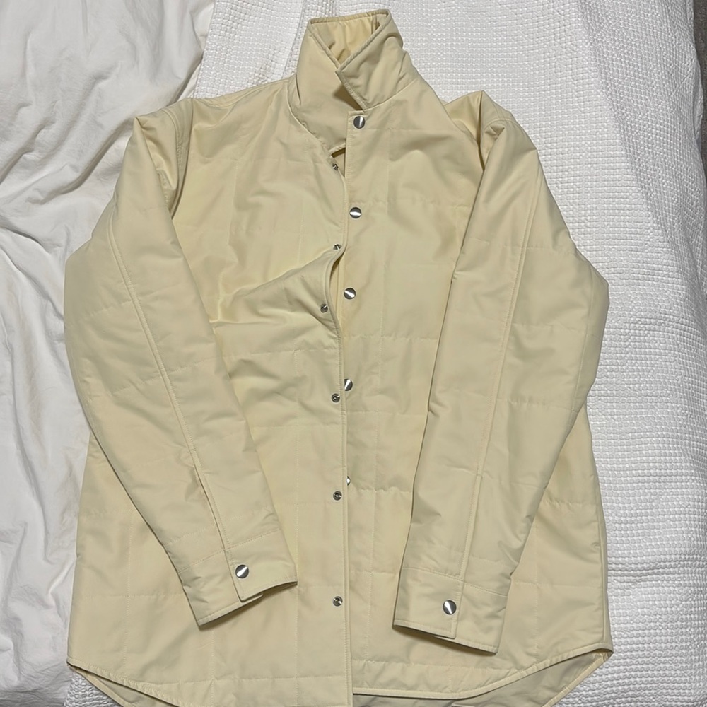 Jil Sander Men's Quilted Shirt Jacket
